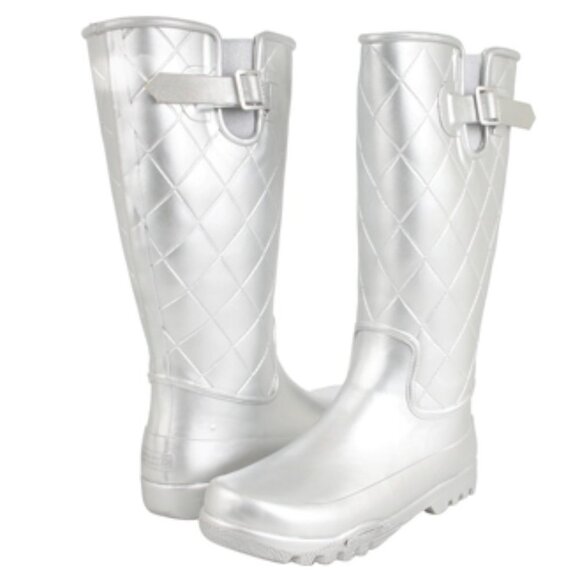 Sperry Shoes - Sperry 'Pelican Tall Quilted" Rainboots Size 6